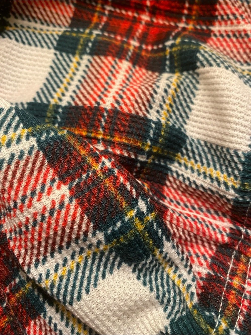 PJ Place Holiday Plaid Kids Pajamas NWT Unisex